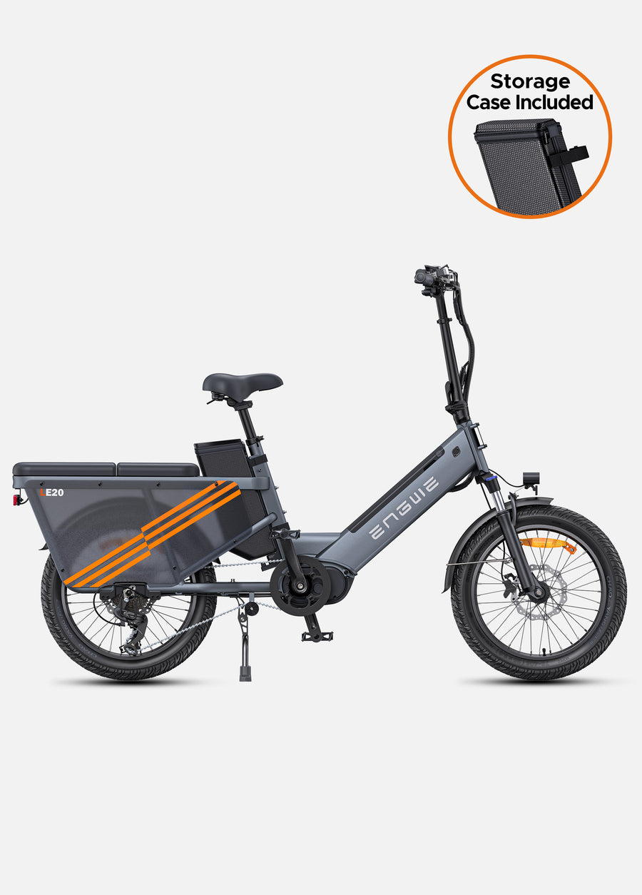 ENGWE LE20 250W Mid-drive Torque Sensor Step-Thru Cargo Ebike