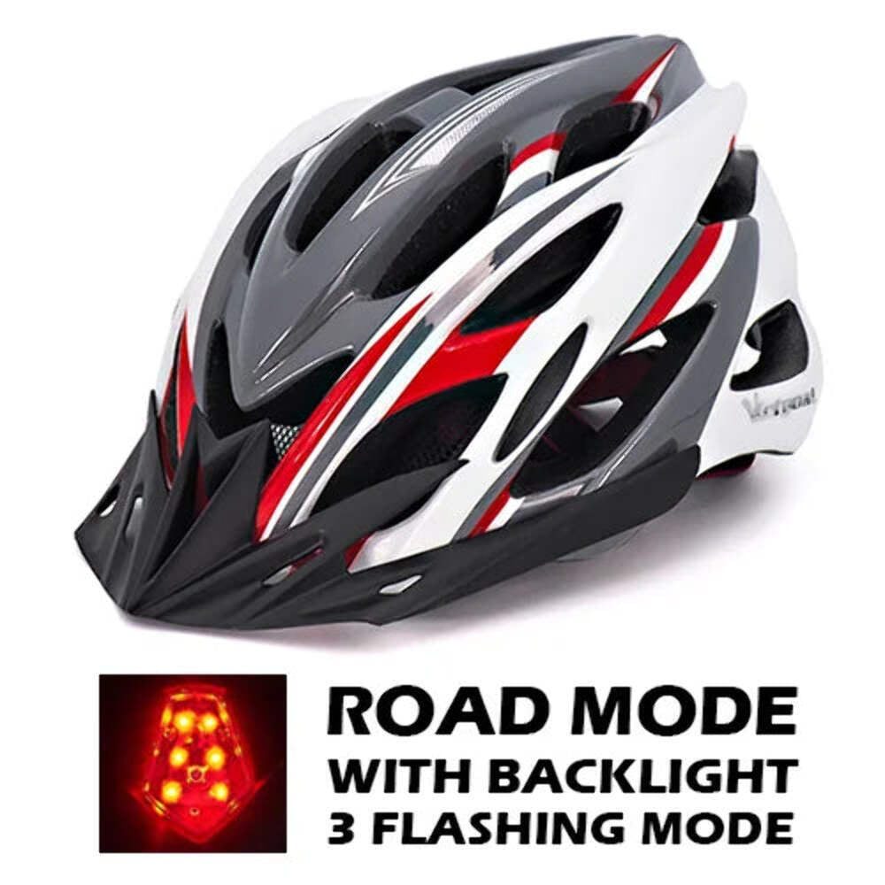 VICTGOAL Bicycle Helmet Men'S Ultralight Taillight LED MTB Road Bike Helmet Cycl