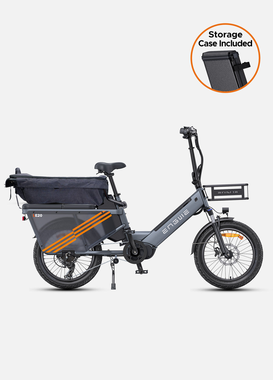 ENGWE LE20 250W Mid-drive Torque Sensor Step-Thru Cargo Ebike