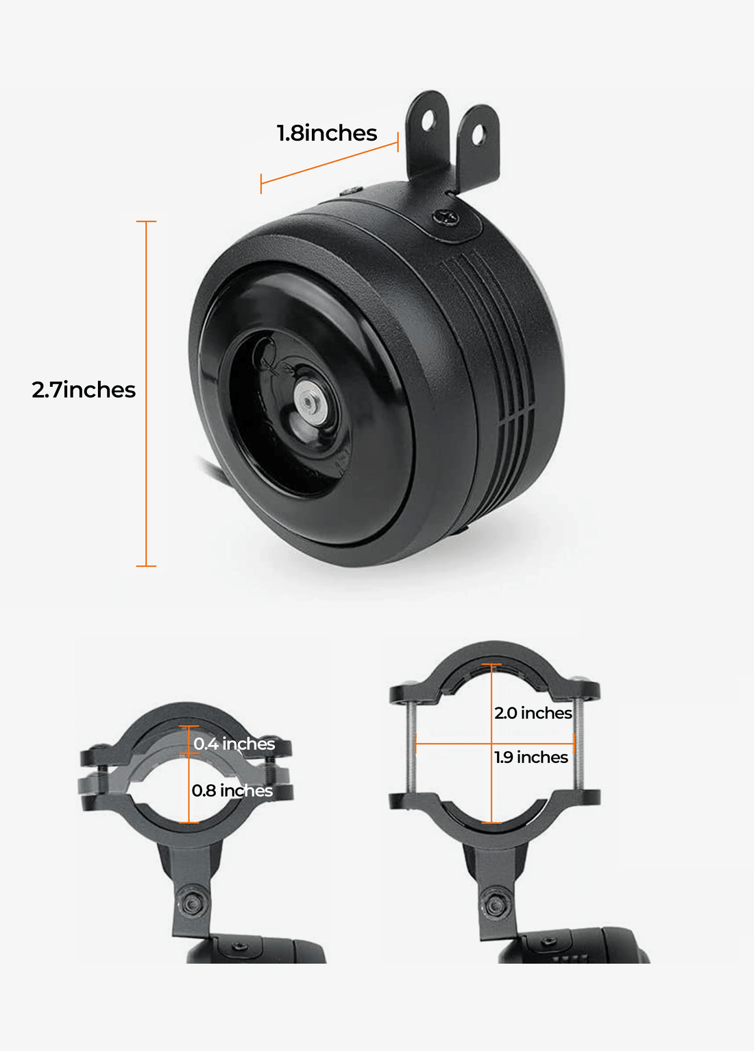 Anti-theft alarm for e-bike | Motion sensor bike alarm | Loud e-bike alarm | Waterproof anti-theft alarm | Electric bike security system | E-bike theft protection | Remote control bike alarm | USB rechargeable bike alarm