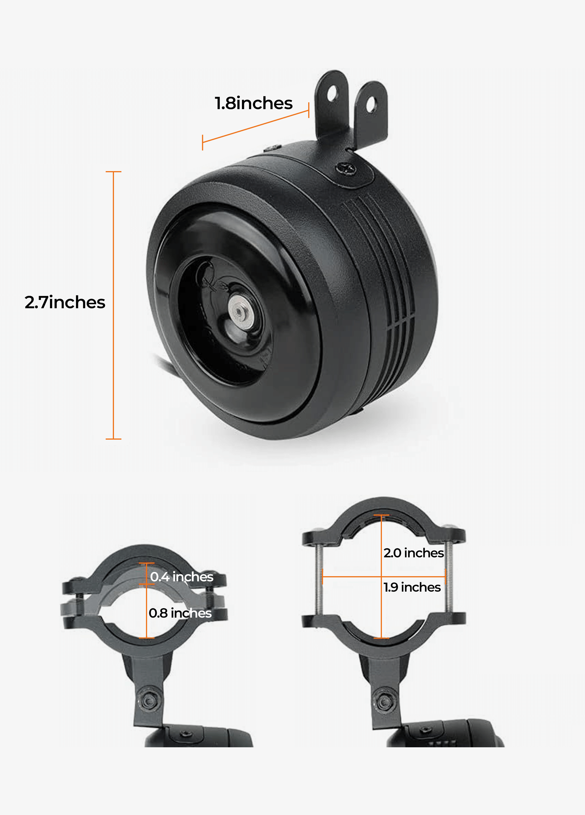 Anti-theft alarm for e-bike | Motion sensor bike alarm | Loud e-bike alarm | Waterproof anti-theft alarm | Electric bike security system | E-bike theft protection | Remote control bike alarm | USB rechargeable bike alarm
