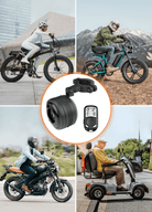 Anti-theft alarm for e-bike | Motion sensor bike alarm | Loud e-bike alarm | Waterproof anti-theft alarm | Electric bike security system | E-bike theft protection | Remote control bike alarm | USB rechargeable bike alarm