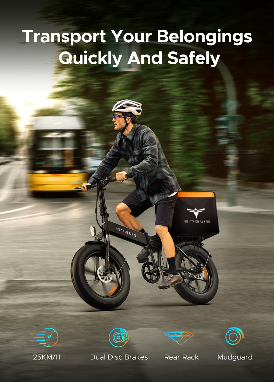 ENGWE EP-2 Pro/Boost 120 km Range Max Speed 25 km/h Front Suspension Foldable E-bike