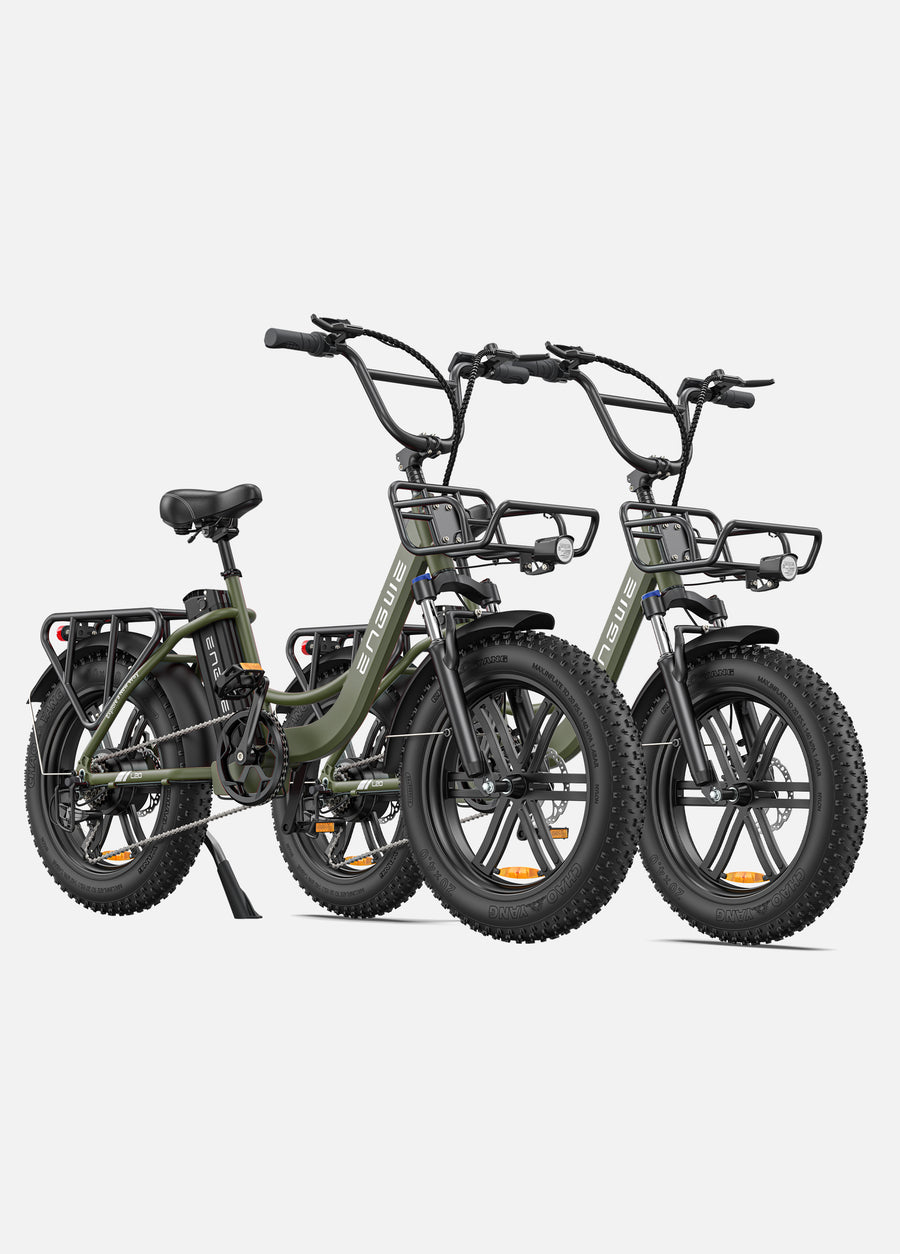L20 COMBO 250W 140 km Max Speed 25 km/h Front Suspension Step-Thru E-bike