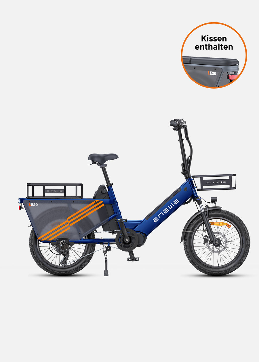 ENGWE LE20 250W Mid-drive Torque Sensor Step-Thru Cargo Ebike