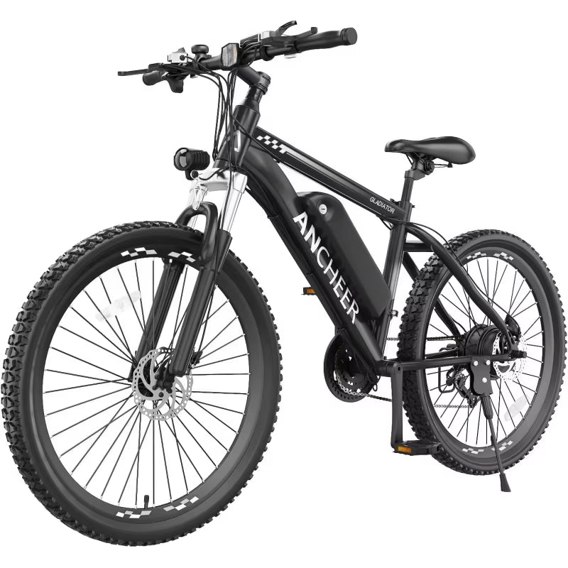 Q 500W 26" for Adults, 48V 10.4Ah Battery, up to 55 Miles, 3H Fast Charge, Electric Mountain Bike, 2.1" Emtb