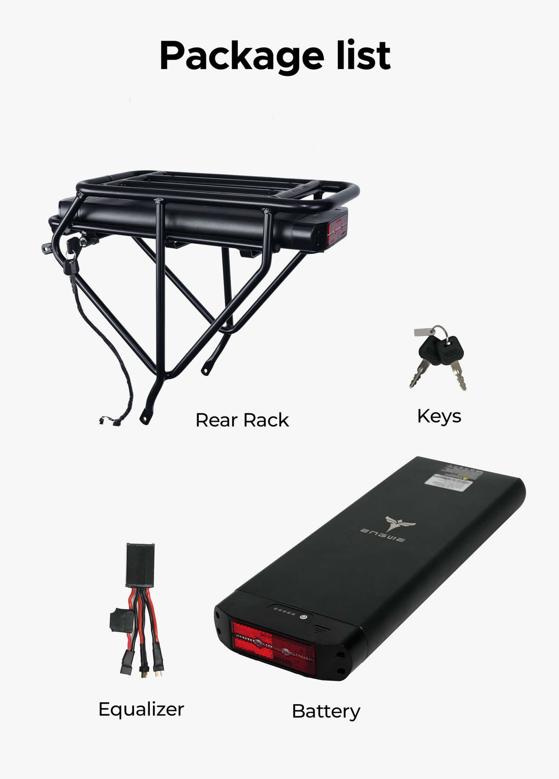 Rear Rack Battery