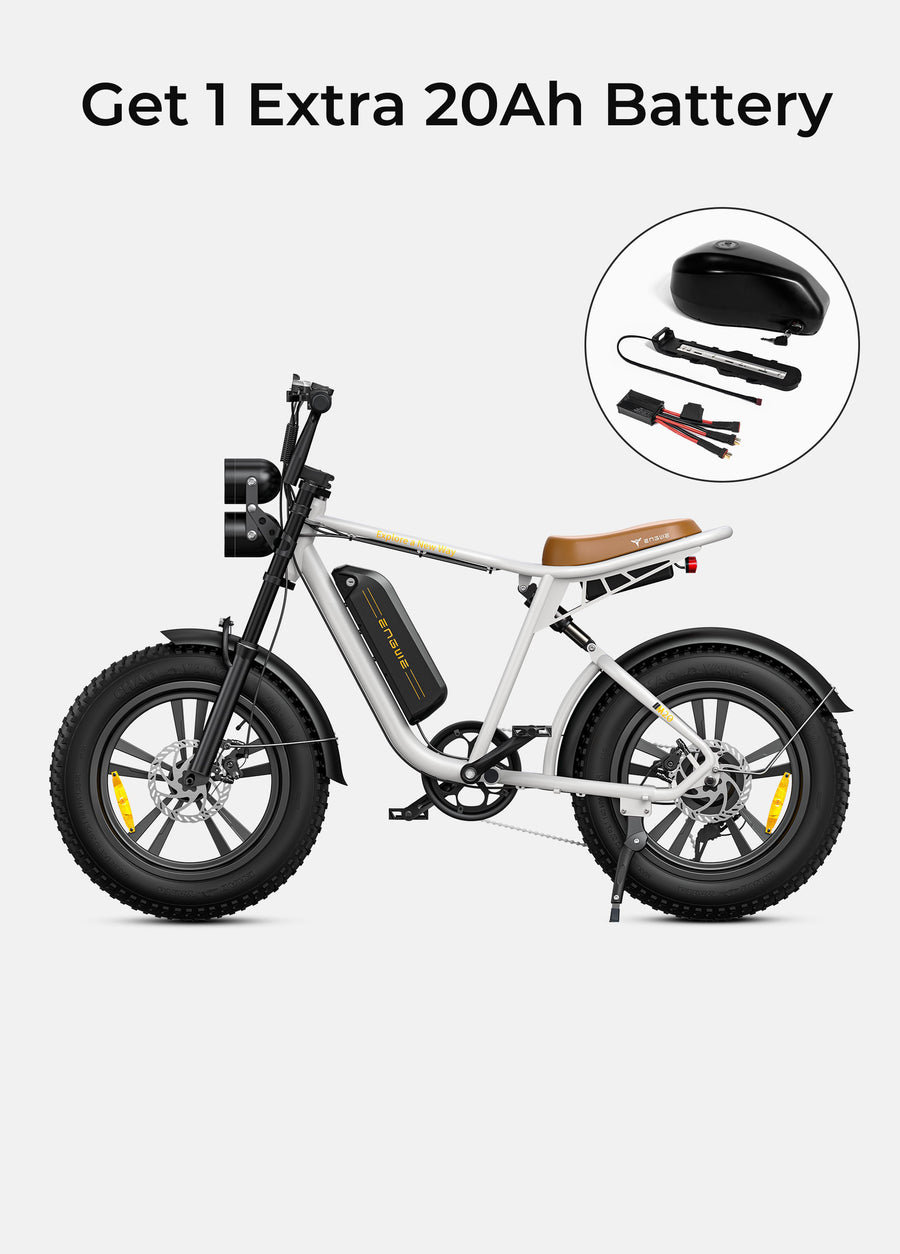 ENGWE M20 75KM+75KM Max Speed 25 km/h Dual Suspension Long Range E-bike