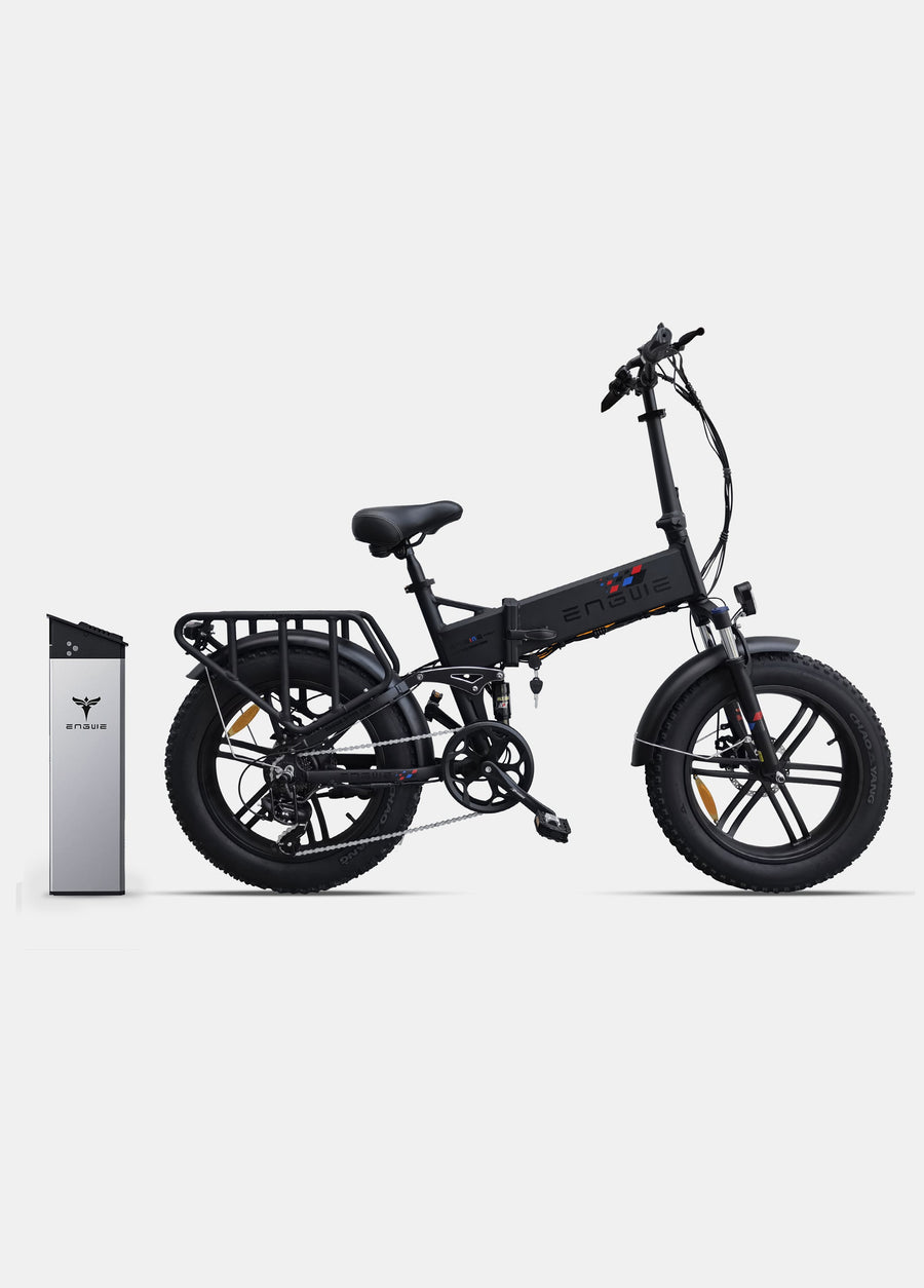 ENGINE X COMBO 250W 100 km Range Max Speed 25 km/h Full Suspension Foldable E-bike