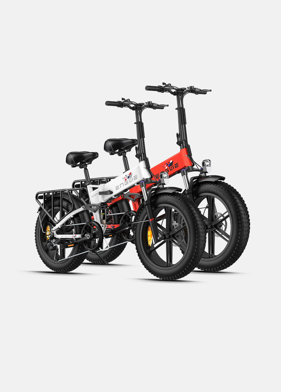 ENGINE X COMBO 250W 100 km Range Max Speed 25 km/h Full Suspension Foldable E-bike