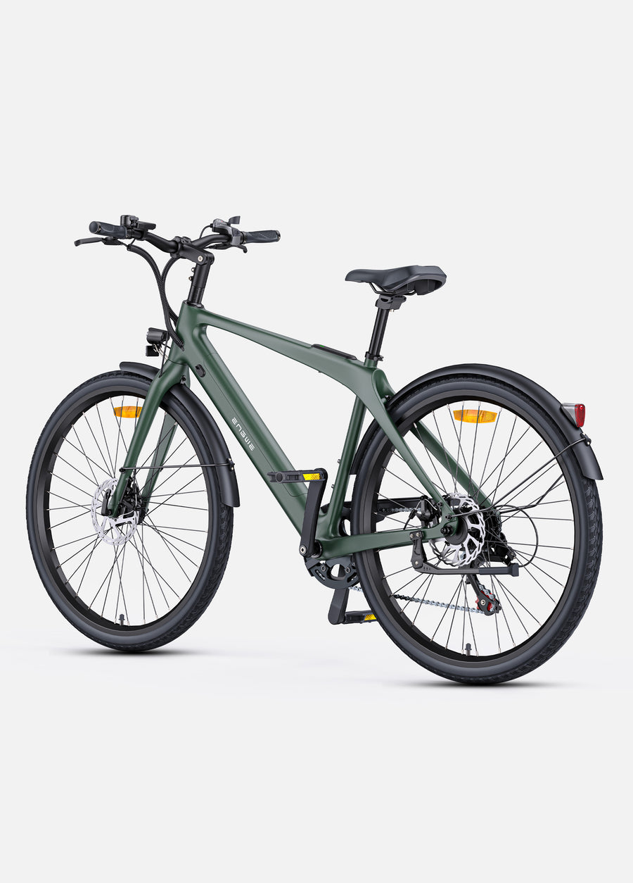 MAPFOUR N1 AIR 250W Ultra-lightweight 100KM Long Range Carbon Fiber City E-bike