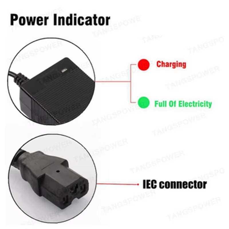 48V 3A Lead Acid Battery Charger for 57.6V Lead-Acid Battery Pack Fast Charging Cooling Fan High Quality Multi-Protection