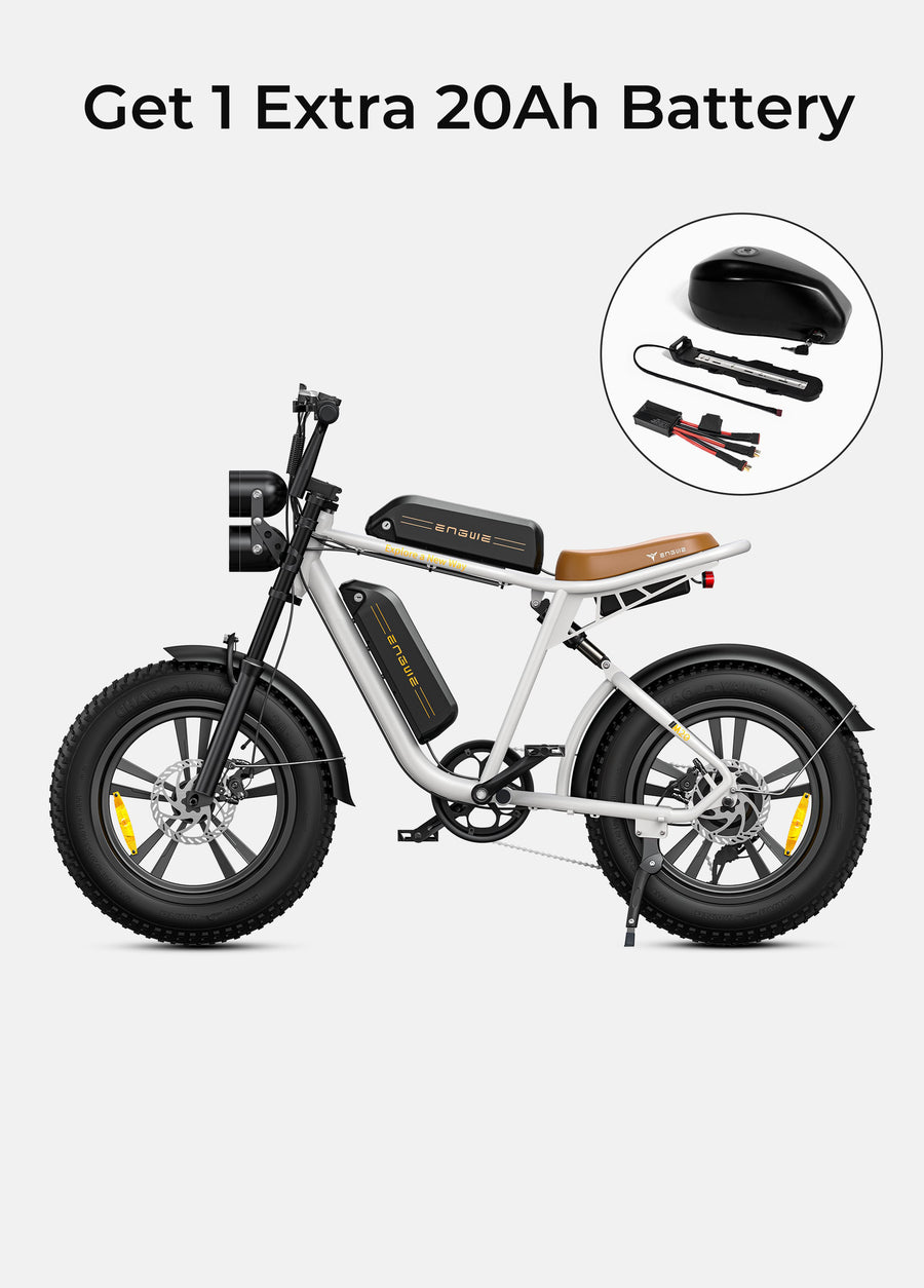 ENGWE M20 75KM+75KM Max Speed 25 km/h Dual Suspension Long Range E-bike
