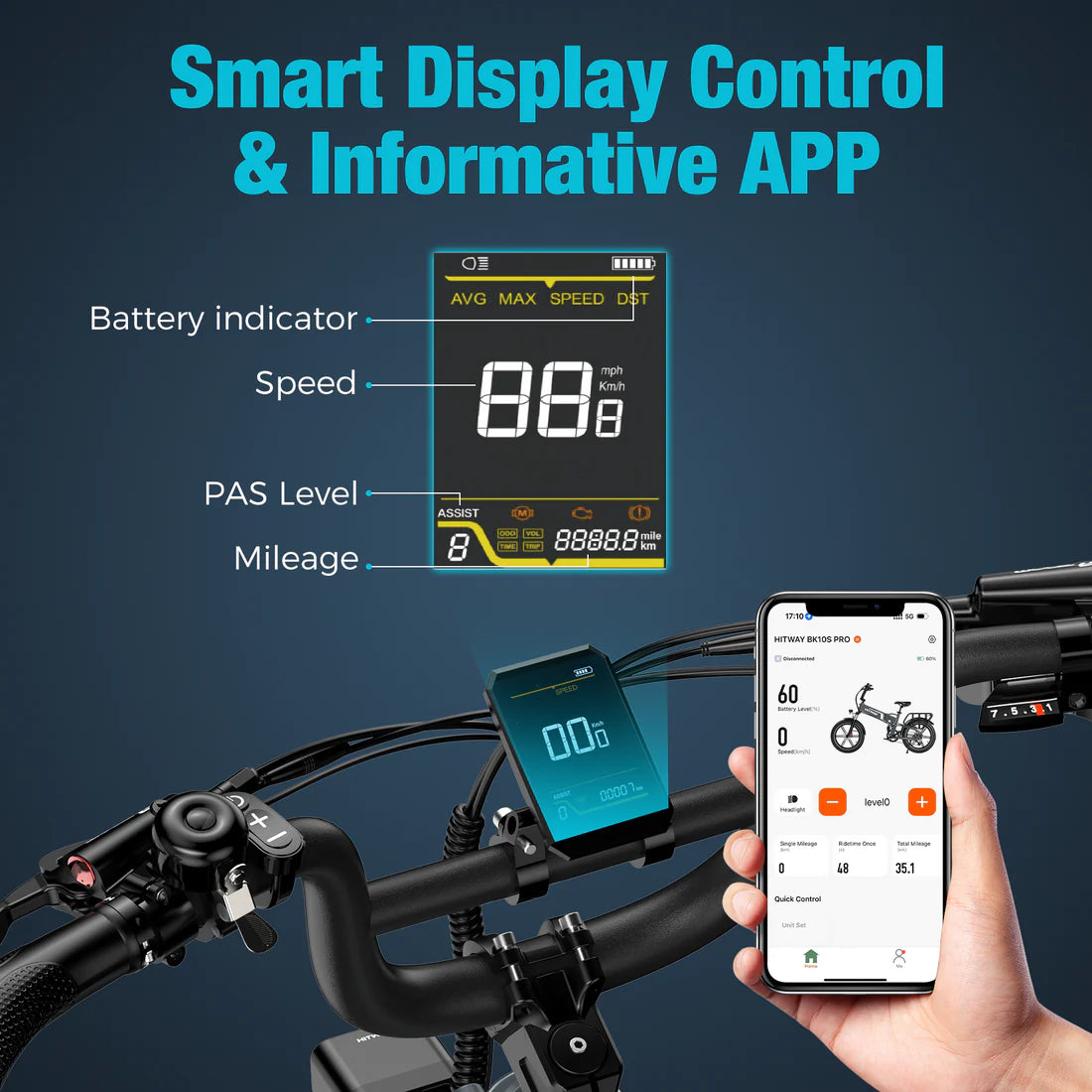 BK10S PRO Folding Electric Bike