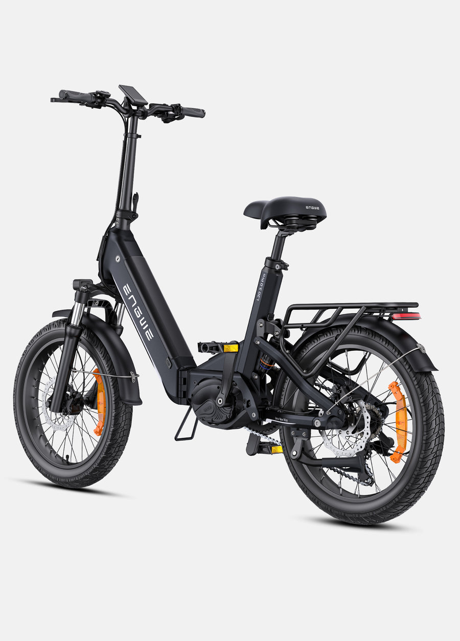 L20 3.0 Pro 250W 100Nm Mid-drive Motor Full Suspension Compact E-bike