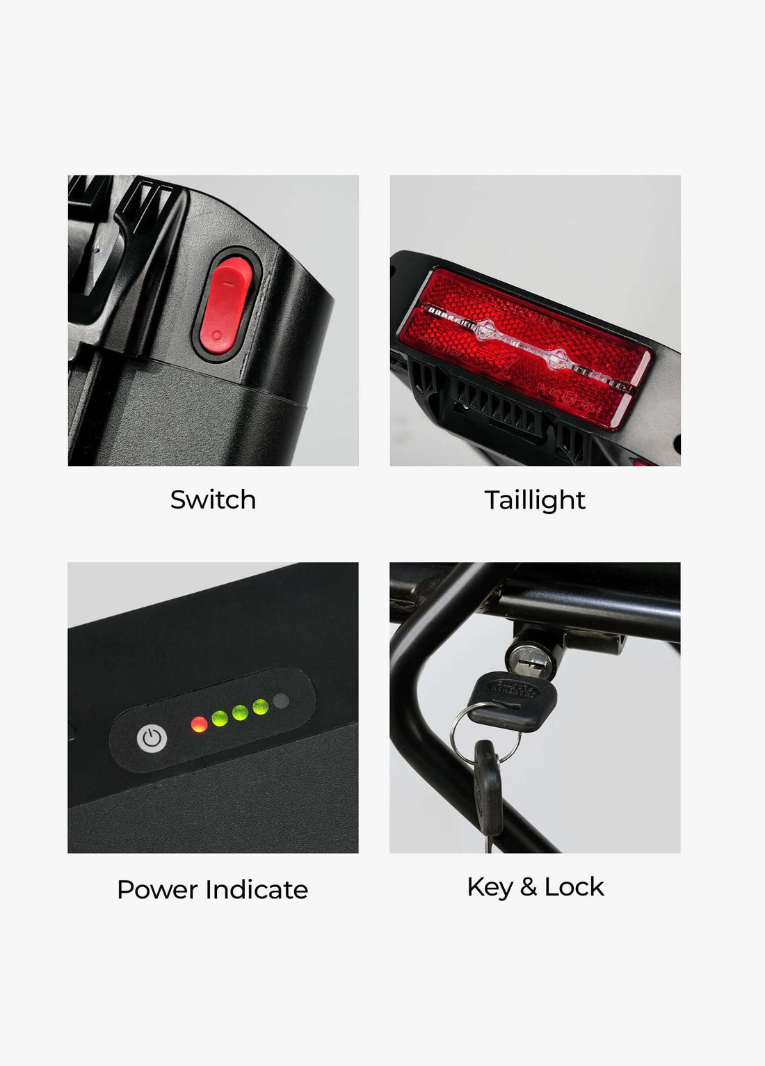 Rear Rack Battery