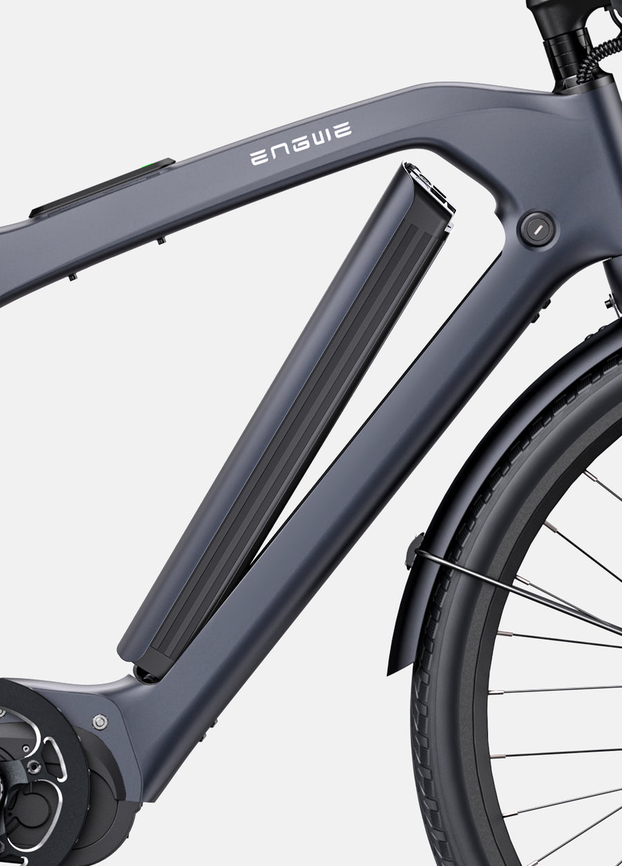 MAPFOUR N1 PRO 250W Mid-drive Motor, 80Nm Torque Carbon Fiber City E-bike