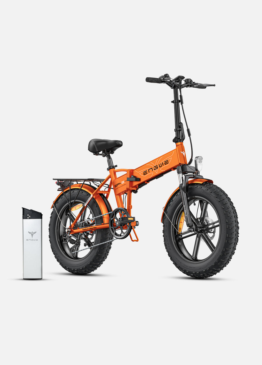 EP-2 PRO COMBO 250W 120 Km Range 25 Km/h Front Suspension Foldable E-bike