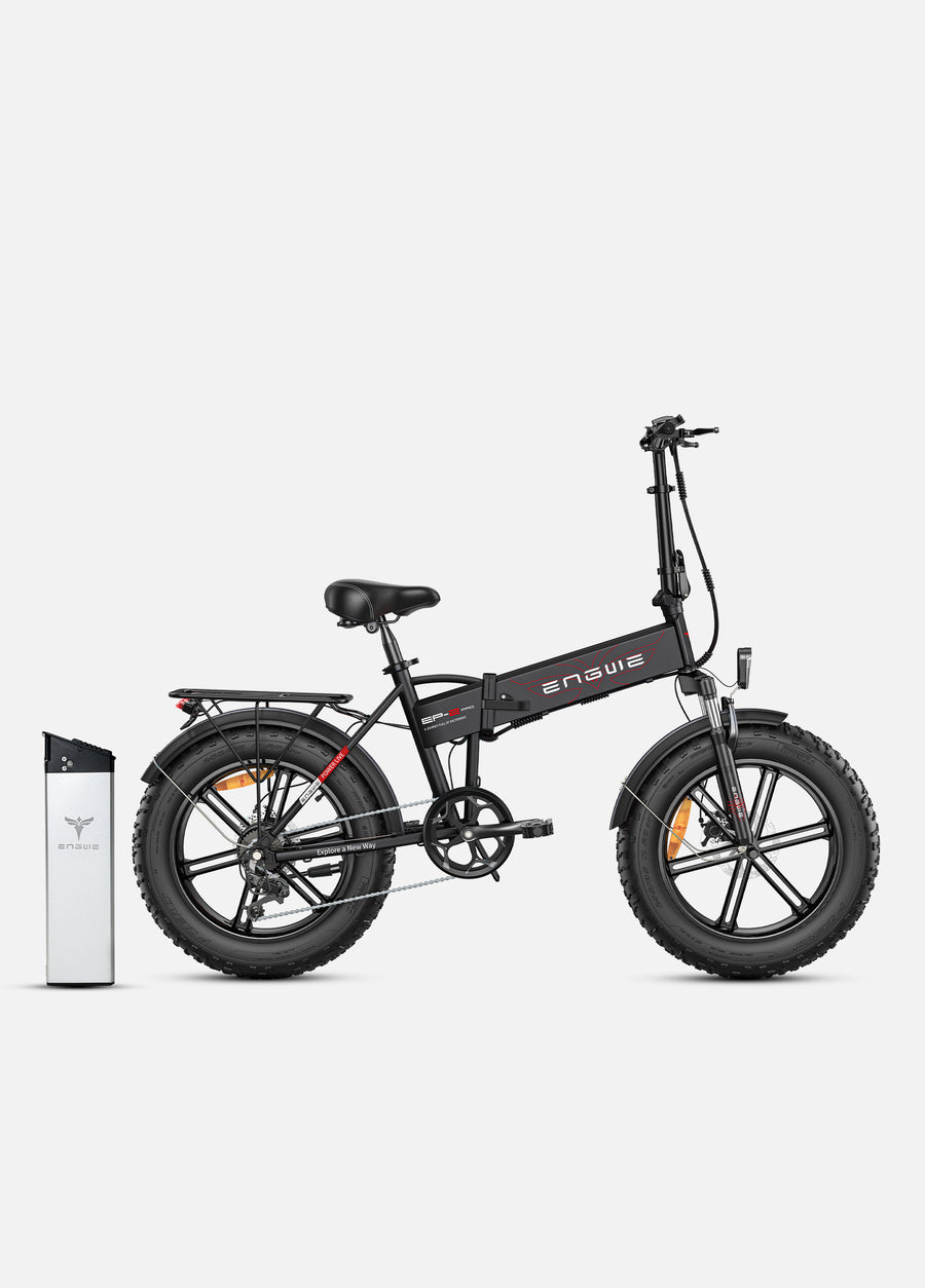 EP-2 PRO COMBO 250W 120 Km Range 25 Km/h Front Suspension Foldable E-bike
