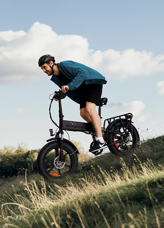 ENGWE ENGINE X 250W 100 km Range Max Speed 25 km/h Full Suspension Foldable E-bike