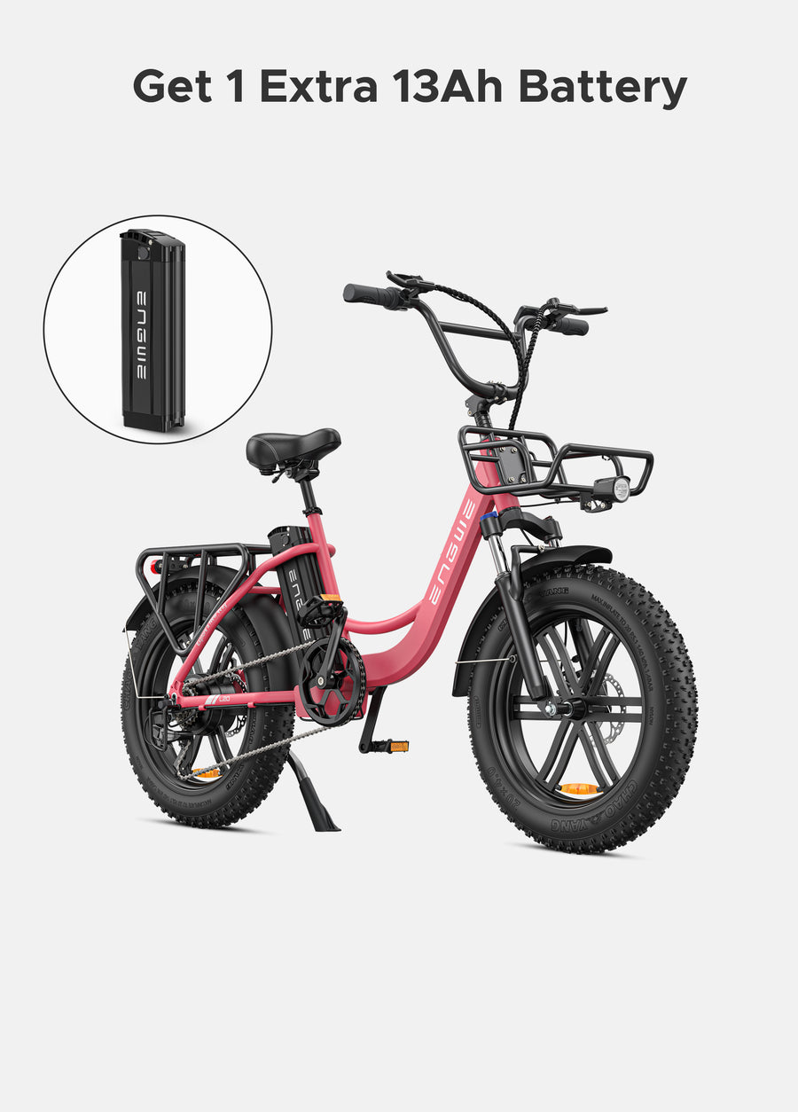 ENGWE L20 250W 140km Max Speed 25 km/h Front Suspension Step-Thru E-bike