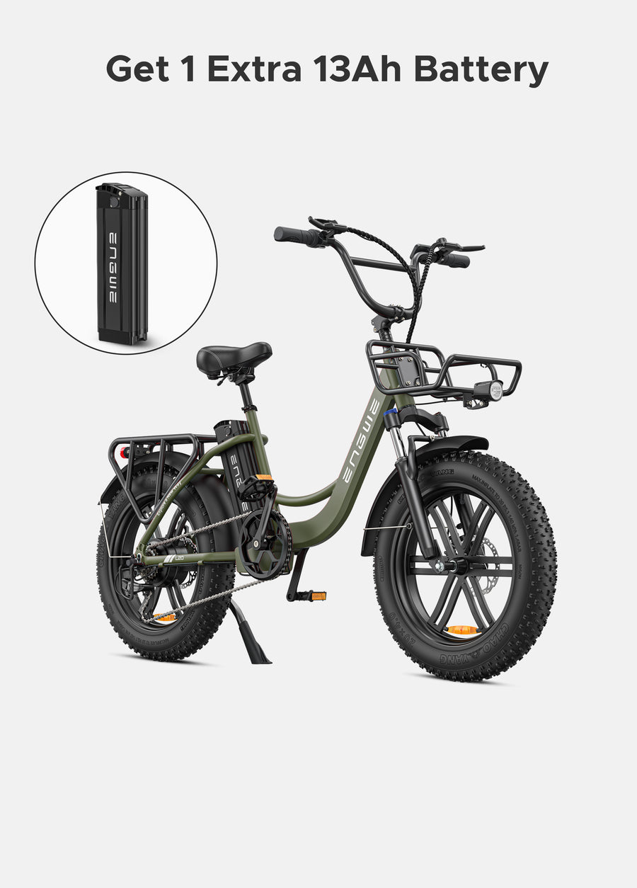 ENGWE L20 250W 140km Max Speed 25 km/h Front Suspension Step-Thru E-bike