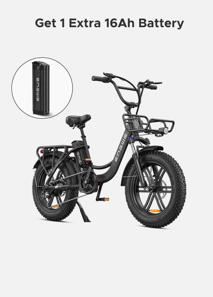 ENGWE L20 250W 140km Max Speed 25 km/h Front Suspension Step-Thru E-bike