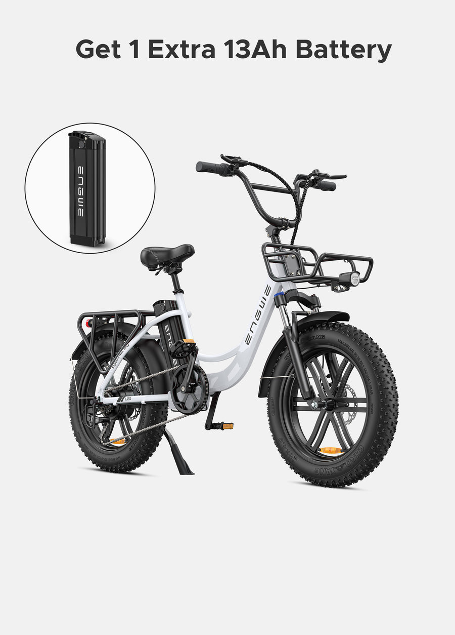 ENGWE L20 250W 140km Max Speed 25 km/h Front Suspension Step-Thru E-bike