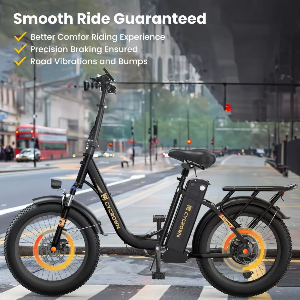 Electric Bike for Adults,1000W Peak Motor Ebike with 48V 15.6Ah Removable Battery up to 75+Miles&20Mph Commuter Electric Bicycle