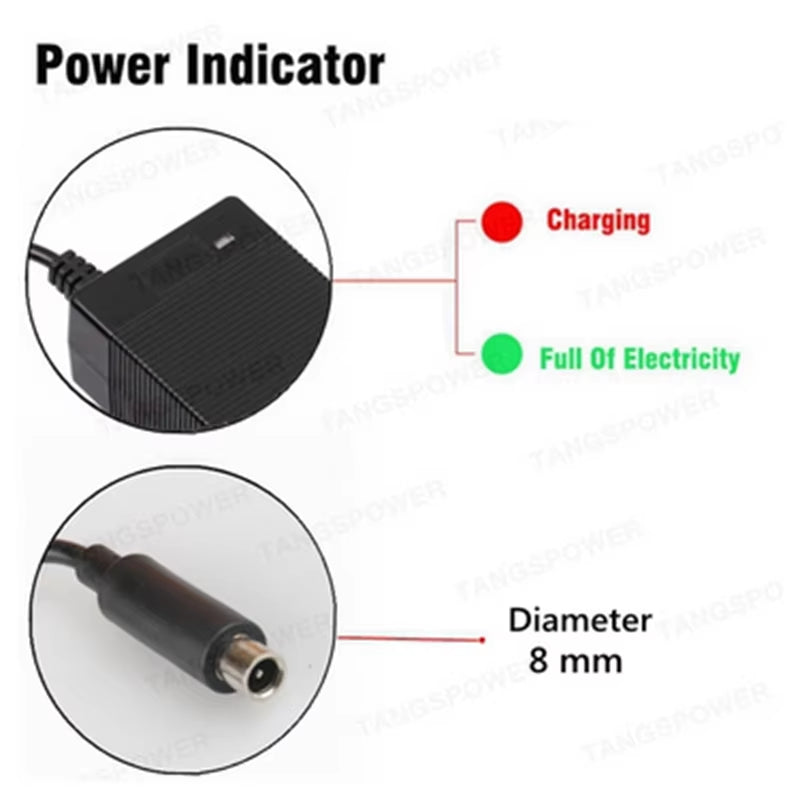 48V 3A Lead Acid Battery Charger for 57.6V Lead-Acid Battery Pack Fast Charging Cooling Fan High Quality Multi-Protection