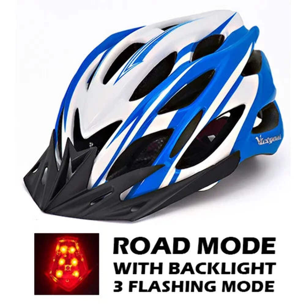 VICTGOAL Bicycle Helmet Men'S Ultralight Taillight LED MTB Road Bike Helmet Cycl