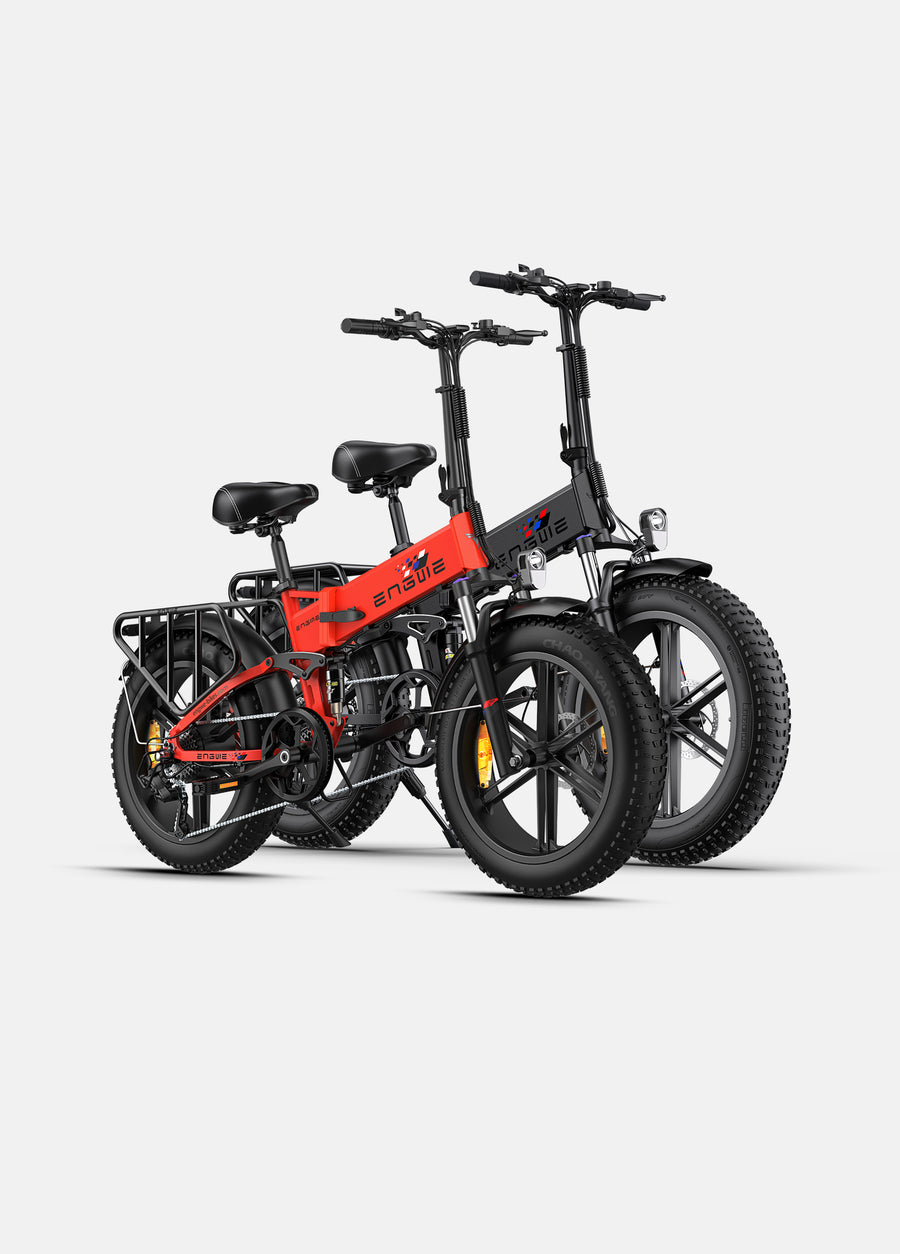 ENGINE X COMBO 250W 100 km Range Max Speed 25 km/h Full Suspension Foldable E-bike