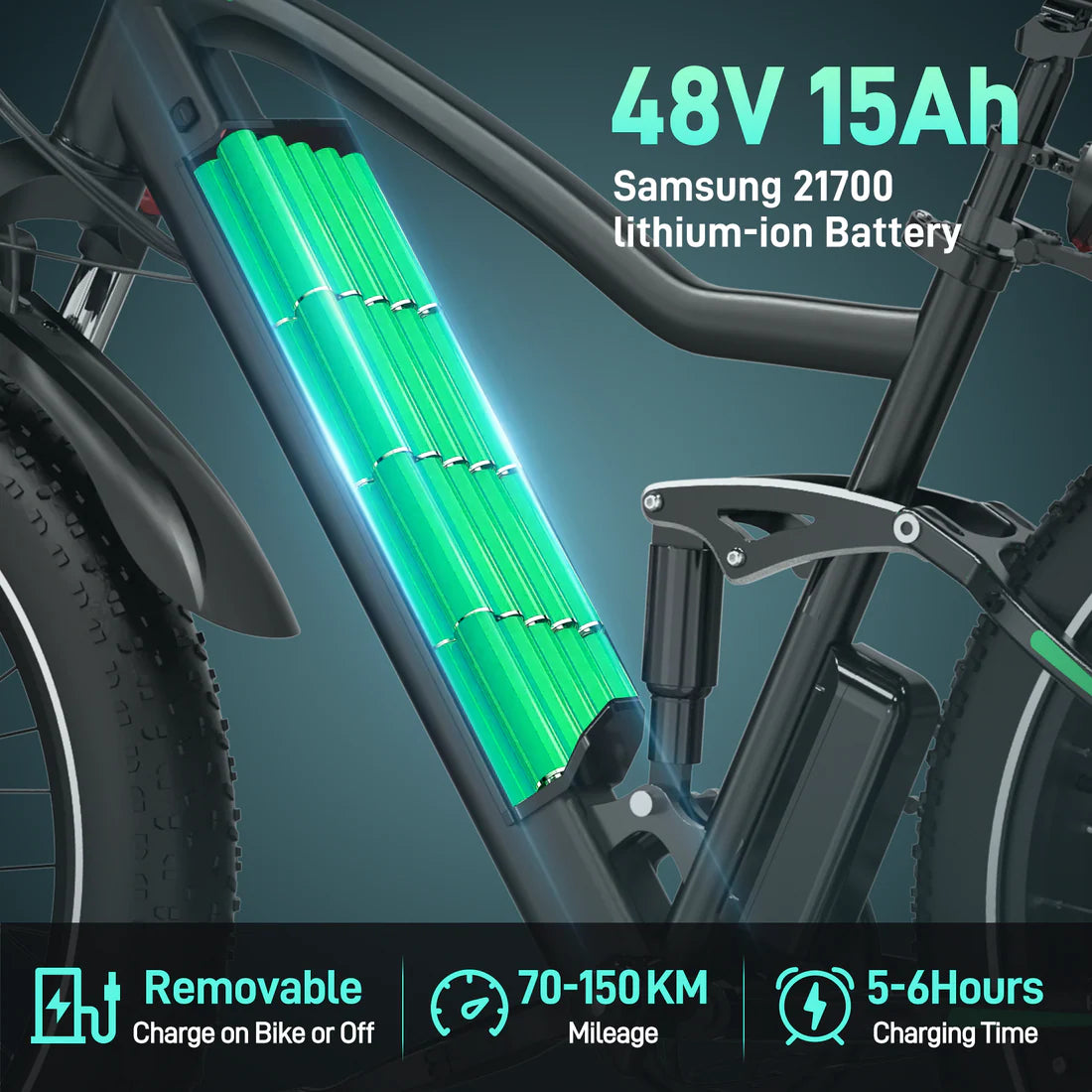 BK9S Electric Bike with APP