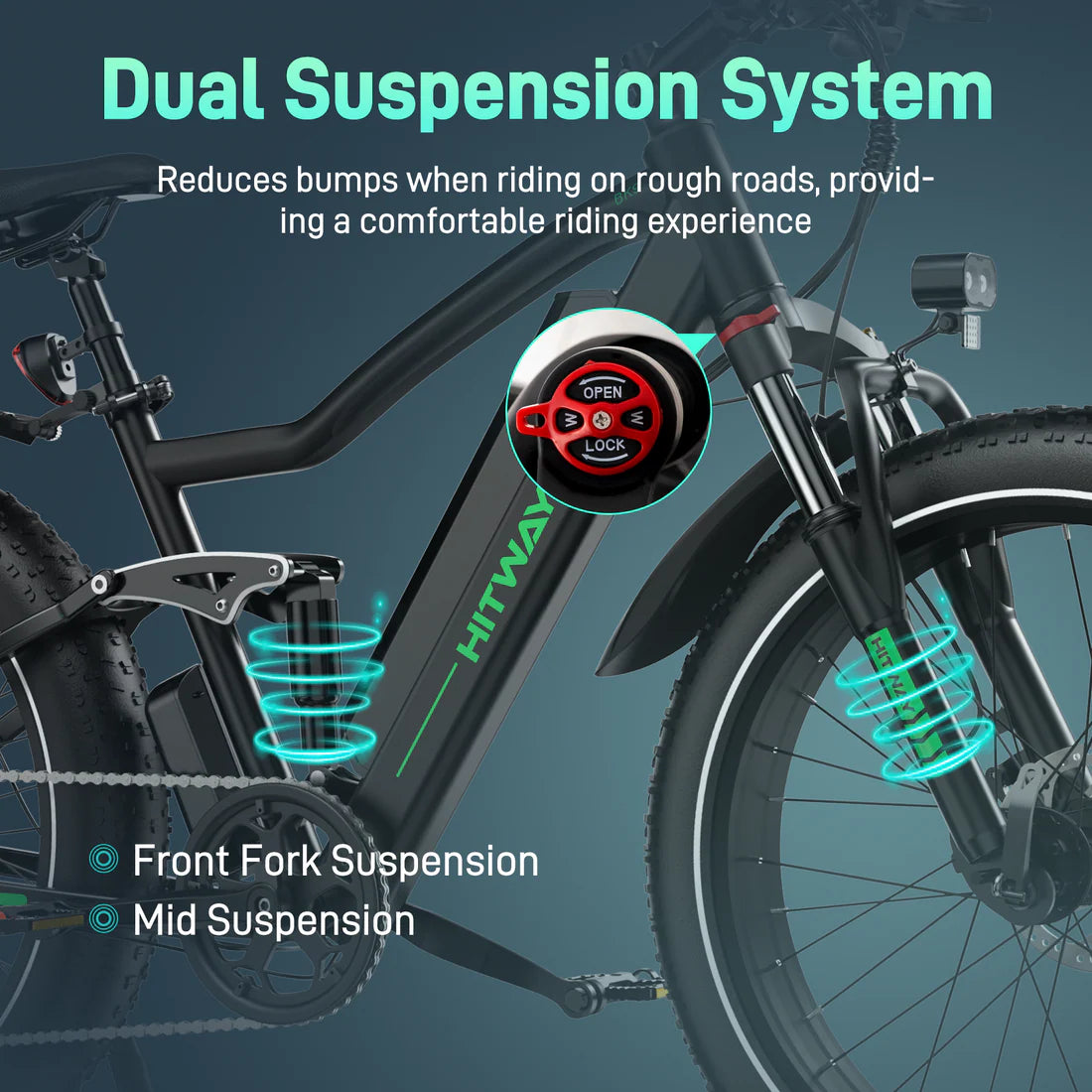 BK9S Electric Bike with APP