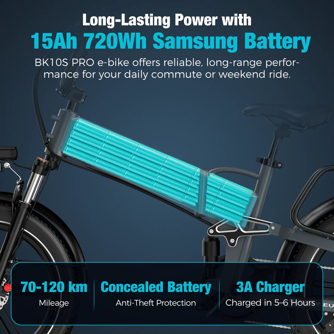 BK10S PRO Folding Electric Bike